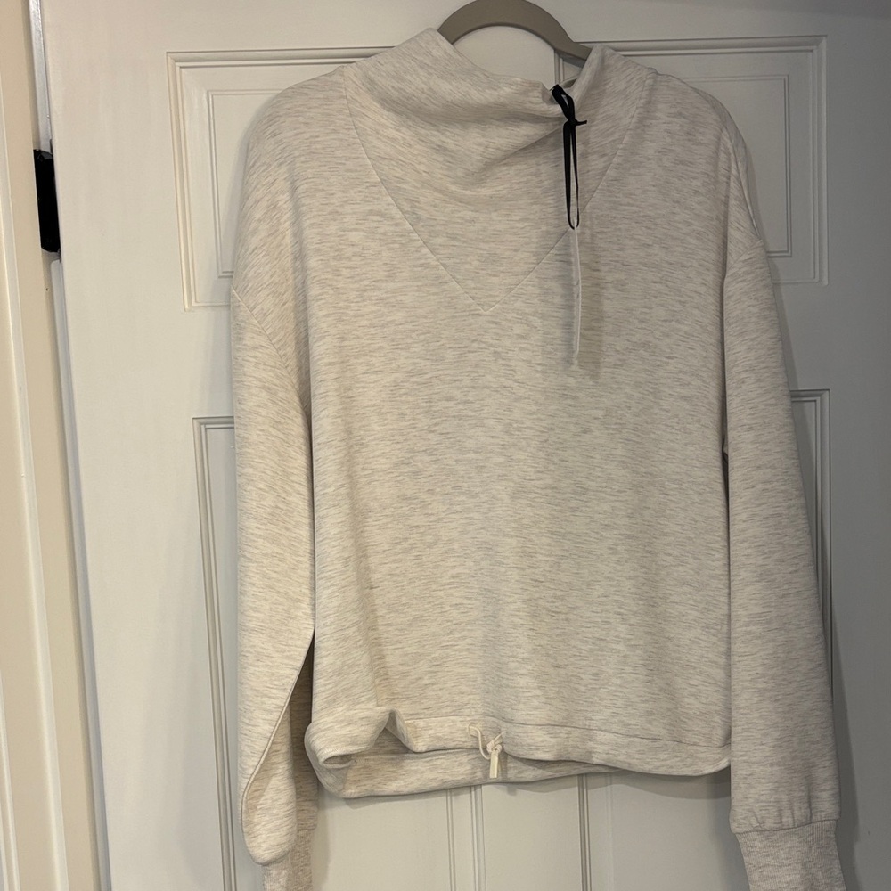 Varley DoubleSoft Cream Hoodie